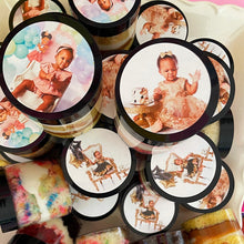 Load image into Gallery viewer, NEW Custom Topper Mini Cake Jars (12 Ct)

